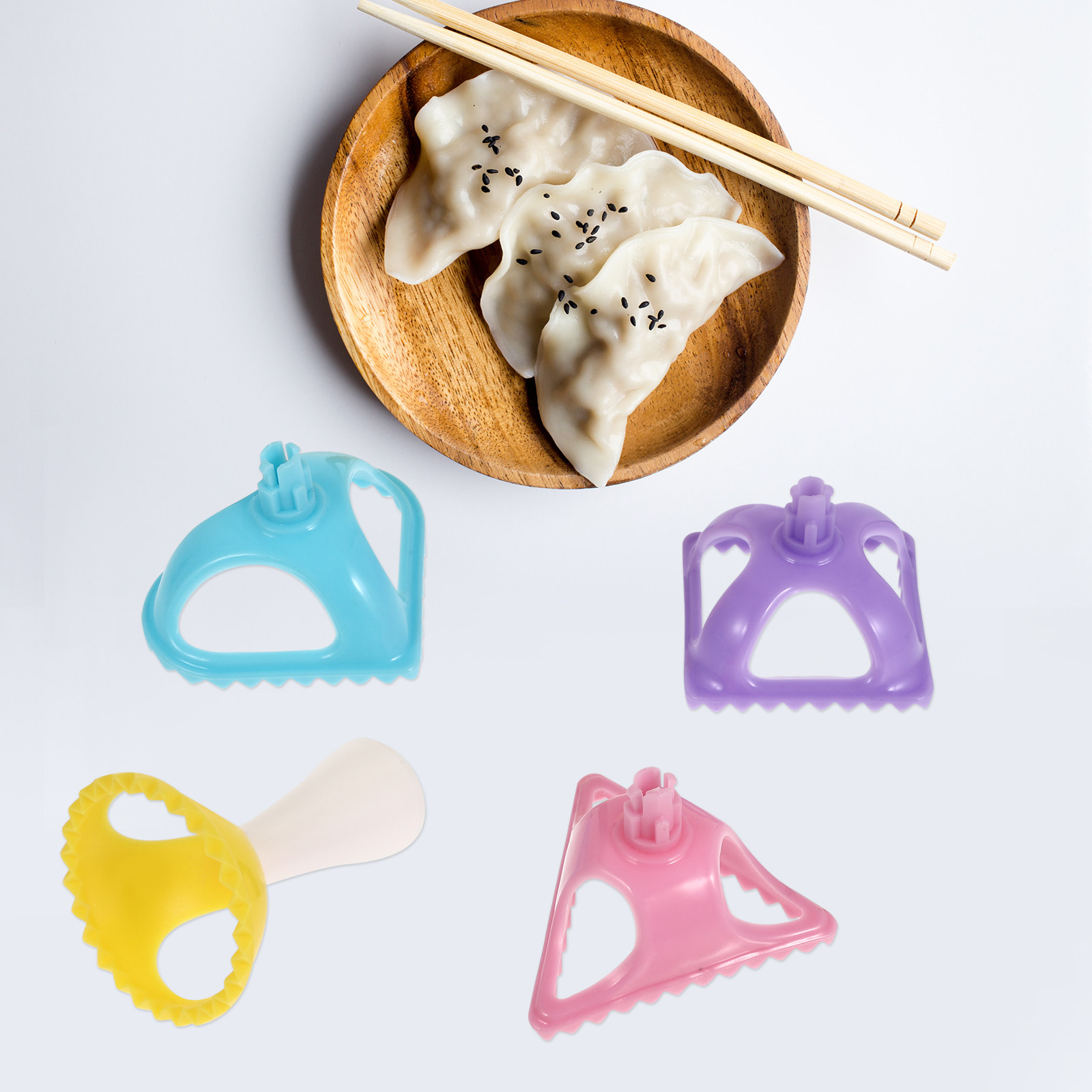 4Pcs Dumpling Turnover Mold Se - Dumpling Press Set ulasan dan harga