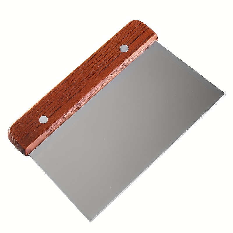 1pc stainless steel scraper, v - Okonomiyaki Spatula ulasan dan harga