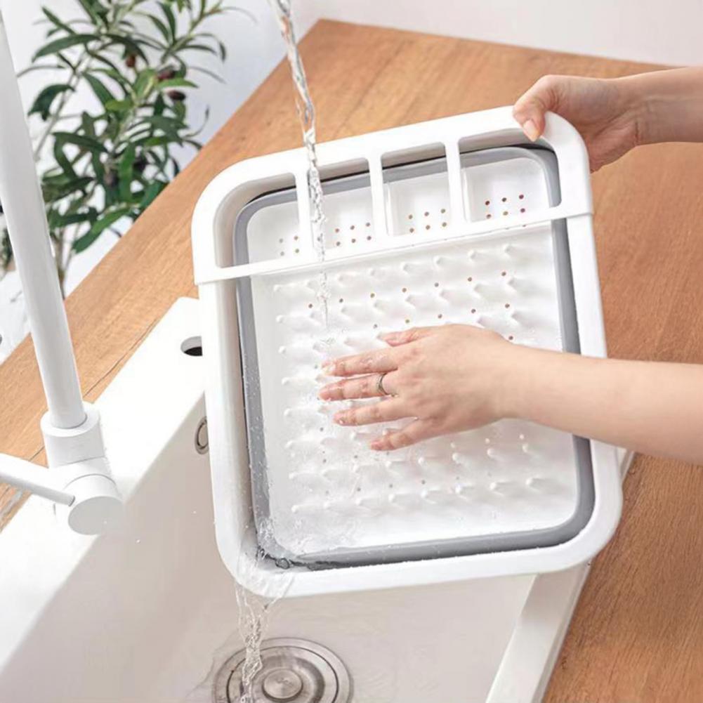 Foldable Dish Drying Rack with - Dim Sum Basket ulasan dan harga