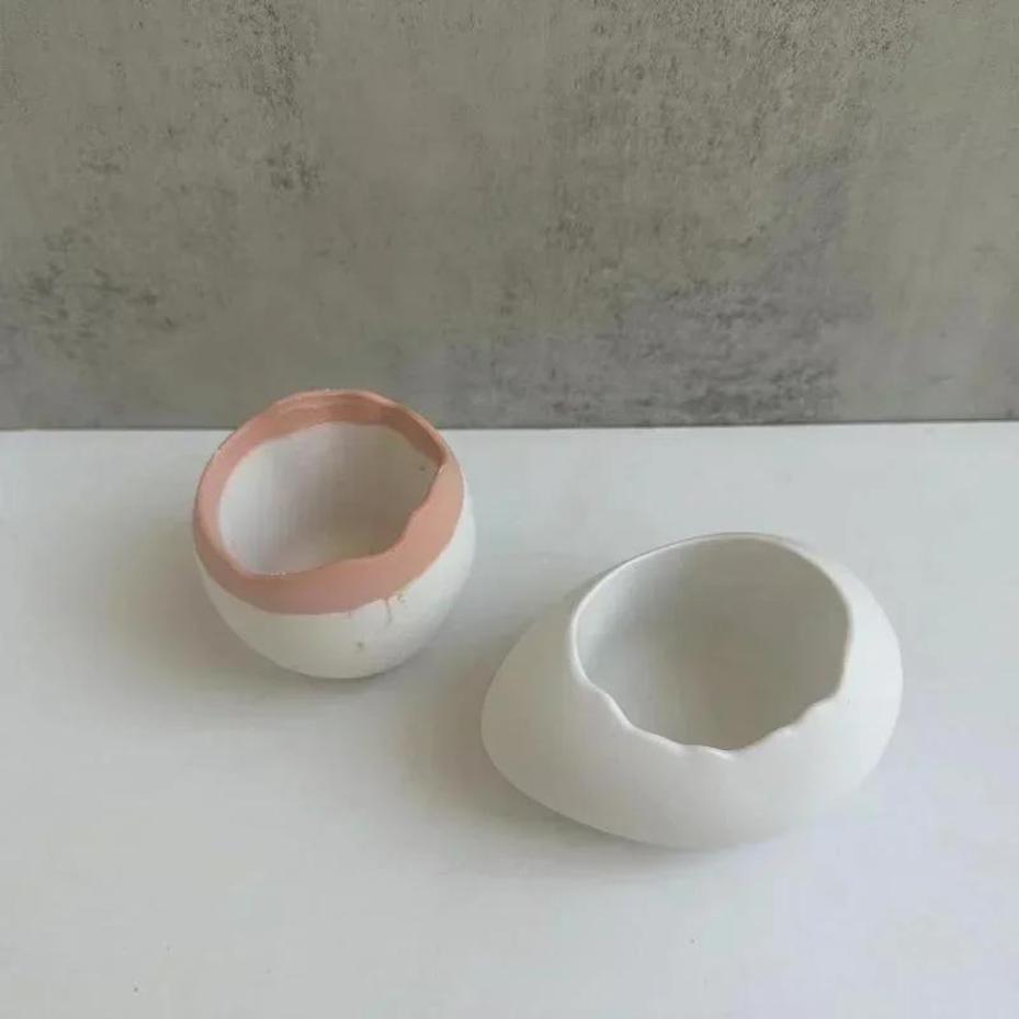 Plaster Handmade Mold Egg-shap - Potsticker Mold ulasan dan harga