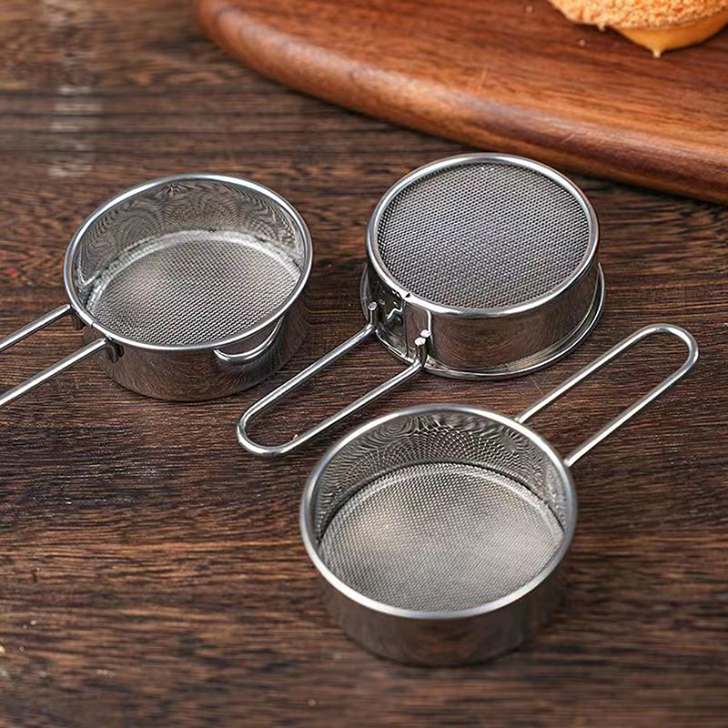 Stainless Steel Flour Sieve Fi - Okonomiyaki Spatula ulasan dan harga