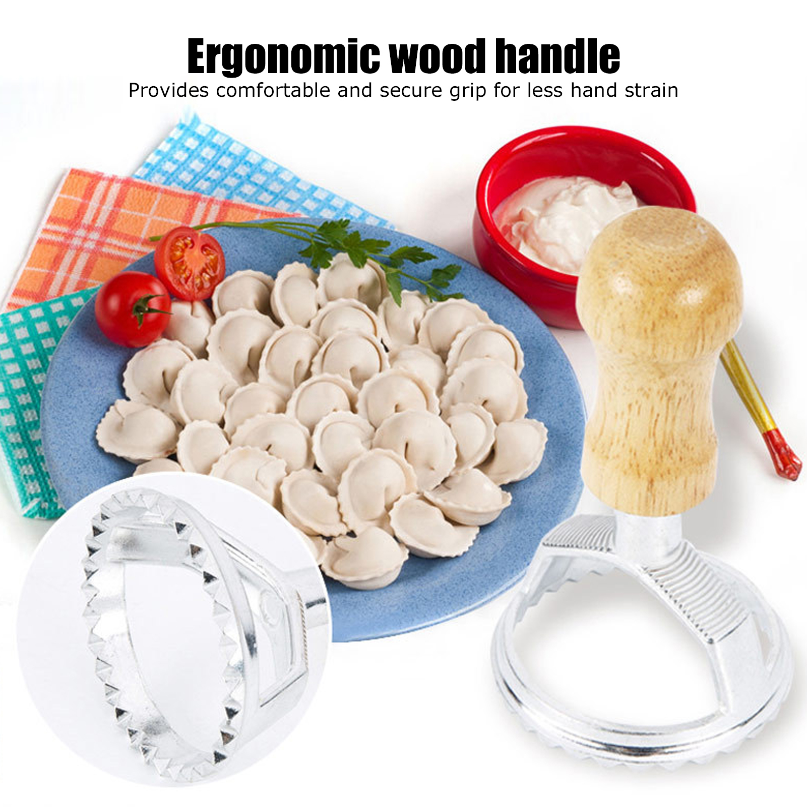 Dumpling Maker, Pastry Press M - Dumpling Press Set ulasan dan harga