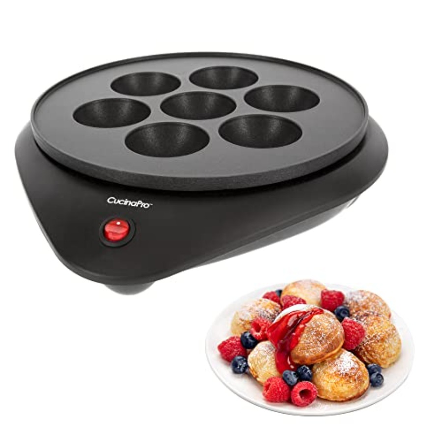 Ebelskiver Maker- Electric Non - Takoyaki Grill Plate ulasan dan harga
