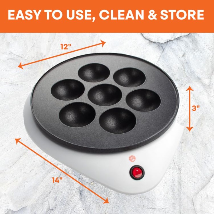 MasterChef Electric Ebelskiver - Takoyaki Grill Plate ulasan dan harga