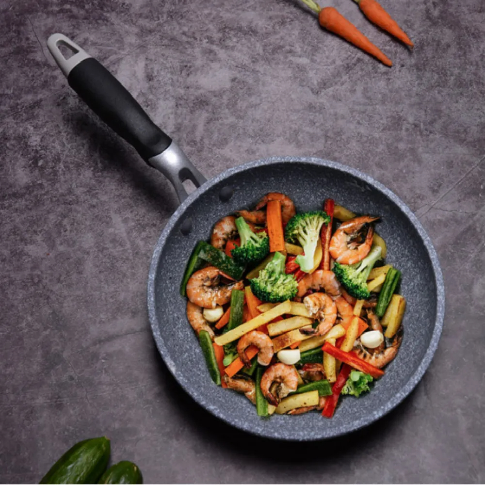 Durable Stone Frying Pan28/26/ - Egg Waffle Pan ulasan dan harga