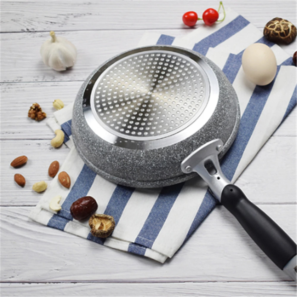 Durable Stone Frying Pan28/26/ - Egg Waffle Pan ulasan dan harga