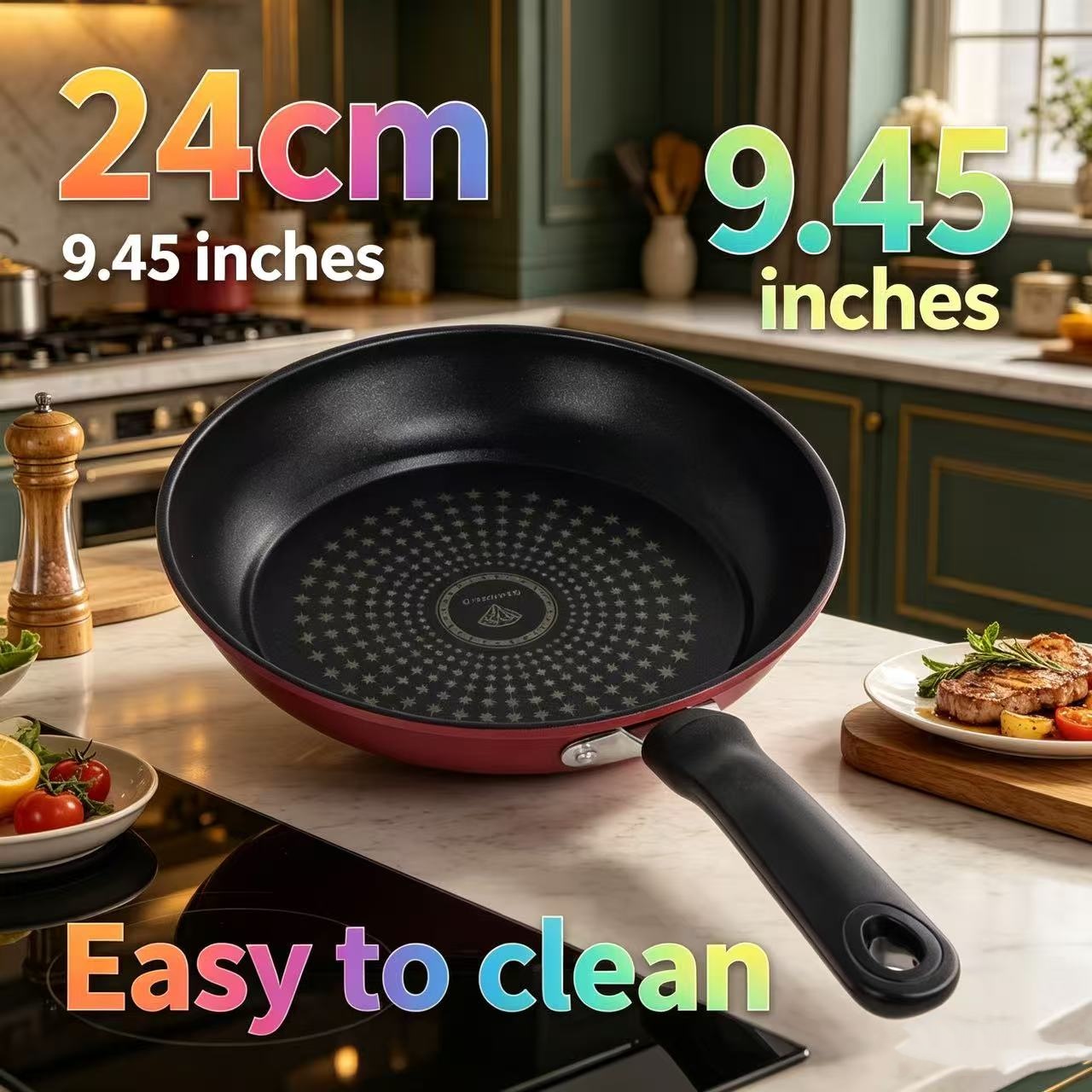 Premium Granite Non Stick Fryi - Egg Waffle Pan ulasan dan harga