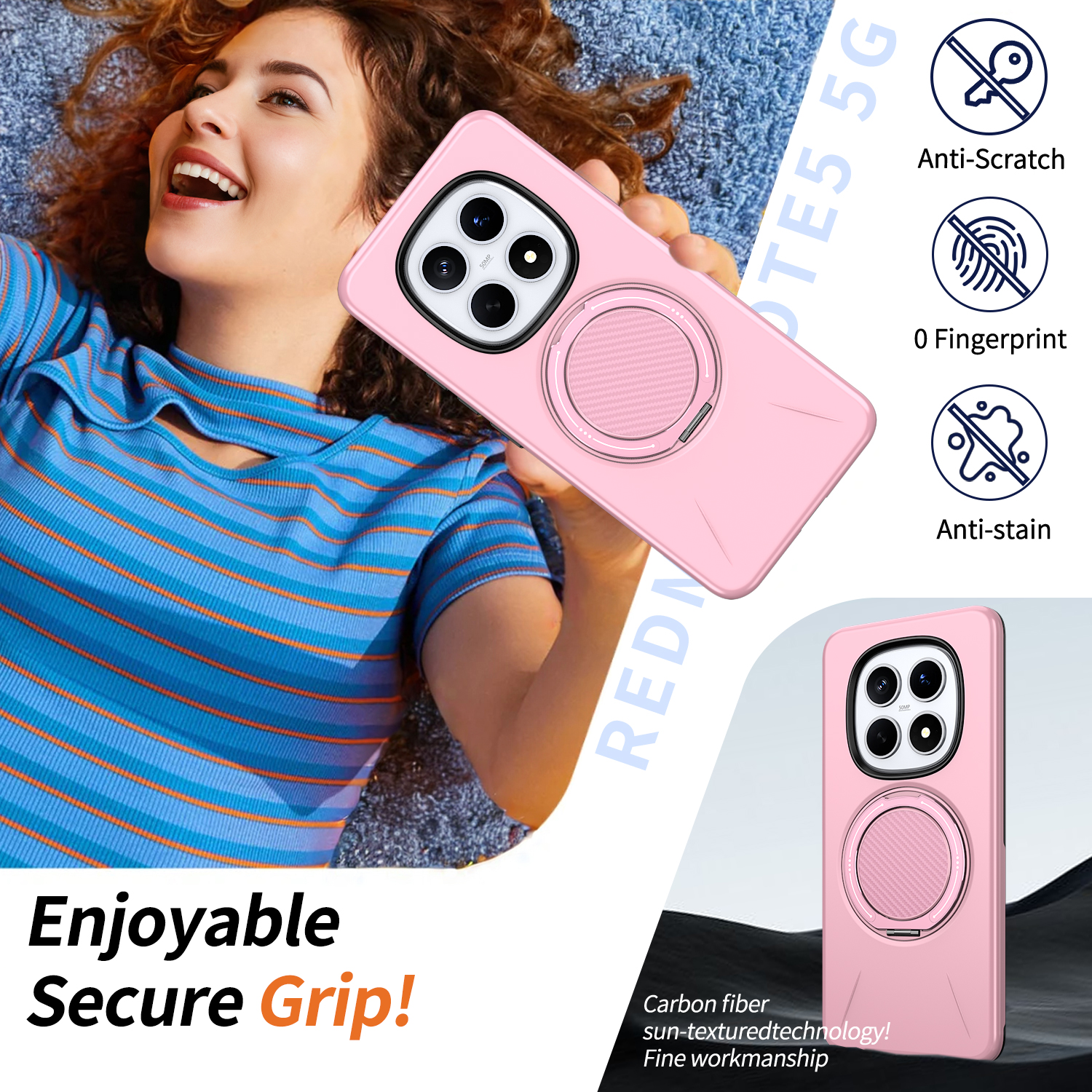 For Xiaomi Redmi Note 15 Pro P - Taco Stand Holder ulasan dan harga