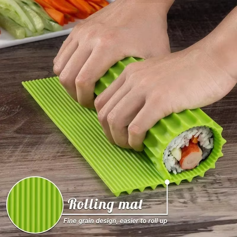 Reusable Silicone Sushi Roller - Spring Roll Wrapper ulasan dan harga