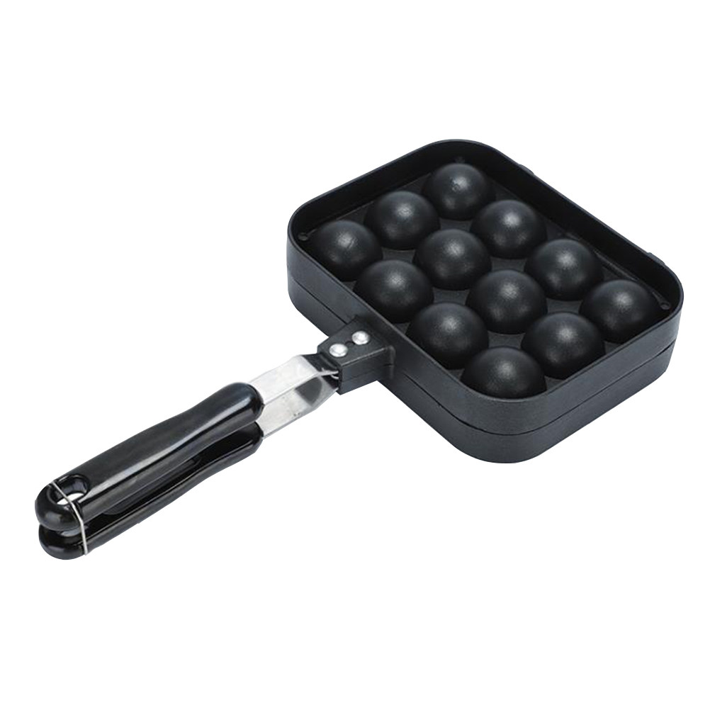 Household Egg Pan 12-Holes Non - Takoyaki Grill Plate ulasan dan harga