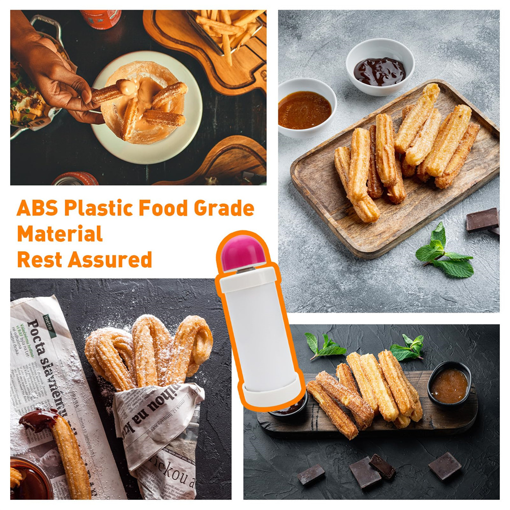 DIY Manual Cookie Press Maker  - Churros Maker Gun ulasan dan harga