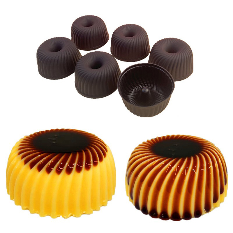 C 1pc Caramel Pudding Jelly Pa - Donut Mold Silicone ulasan dan harga