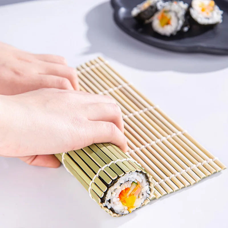 DIY Bamboo Sushi Maker Rolling - Spring Roll Wrapper ulasan dan harga