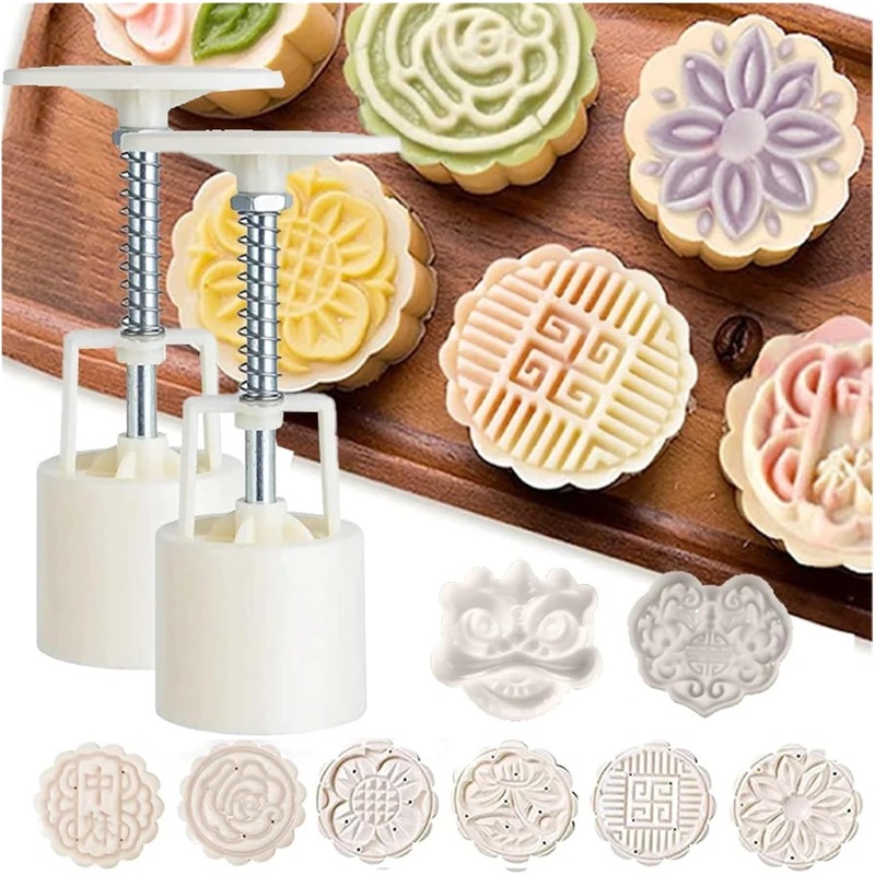 Mooncake Mold Plastic Hand-Pre - Bunny Cake Mold ulasan dan harga