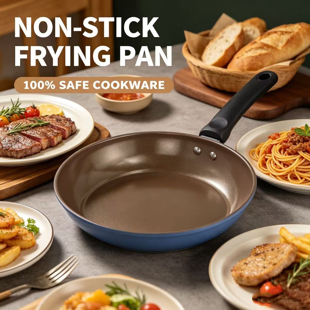 9.45 Inch Non-Stick Frying Pan - Egg Waffle Pan ulasan dan harga