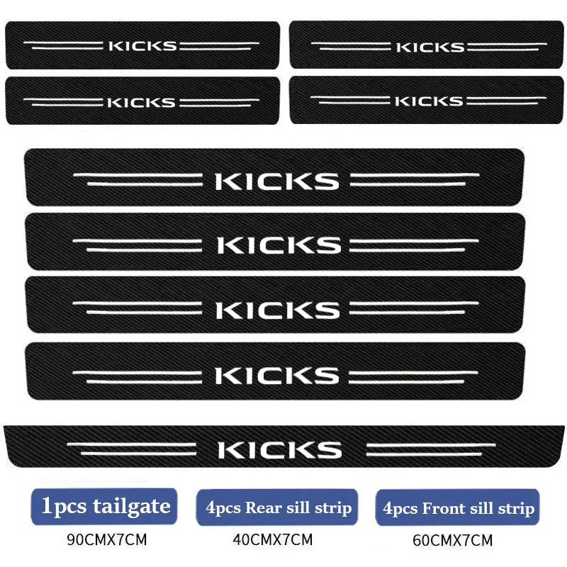 Car Door Sill Guard Plate Thre - Crepe Pan Carbon ulasan dan harga